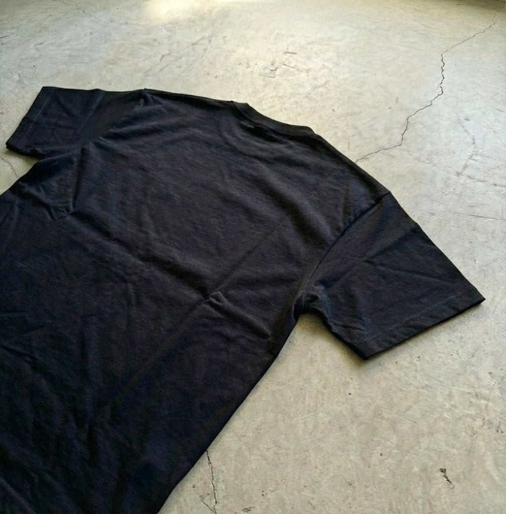 degen. Black tee